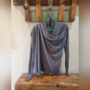 Aritzia grey wrap cardigan